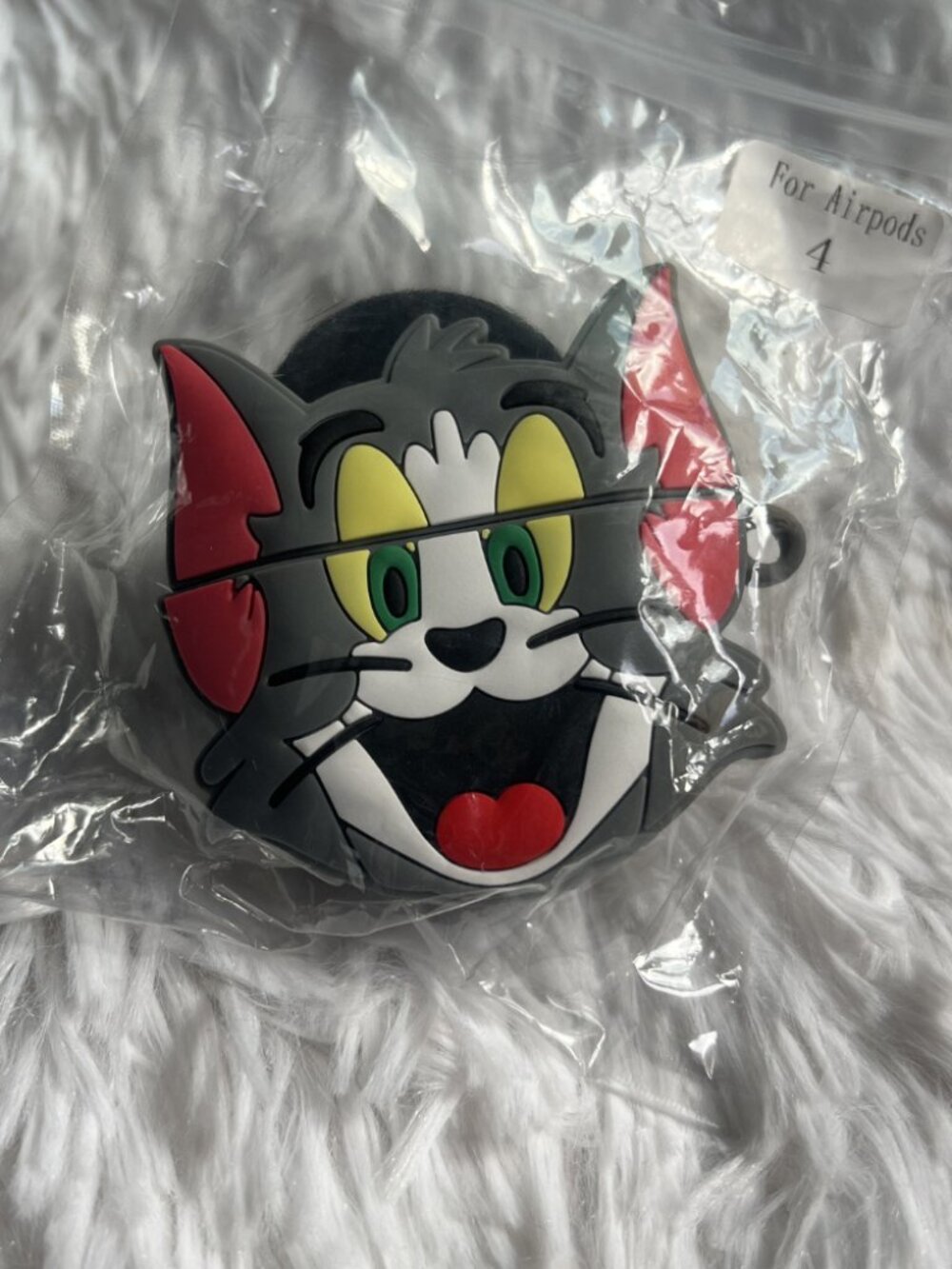 Tom and Jerry Cat Apple Airpod 4 Case